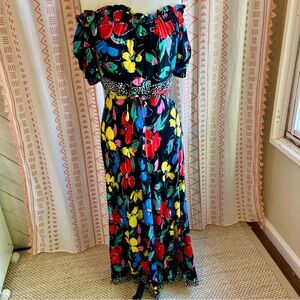 RIXO for Target Floral Off-Shoulder Maxi Dress